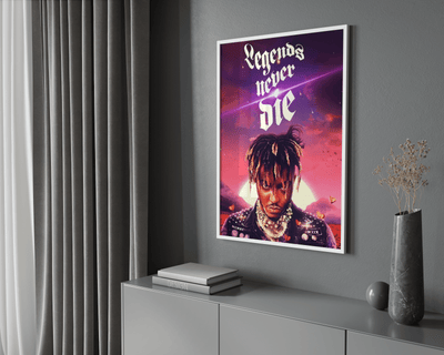 Juice WRLD 'Legends Never Die' V2 Poster - Posters, Prints & Wall Art | HYPE Posters
