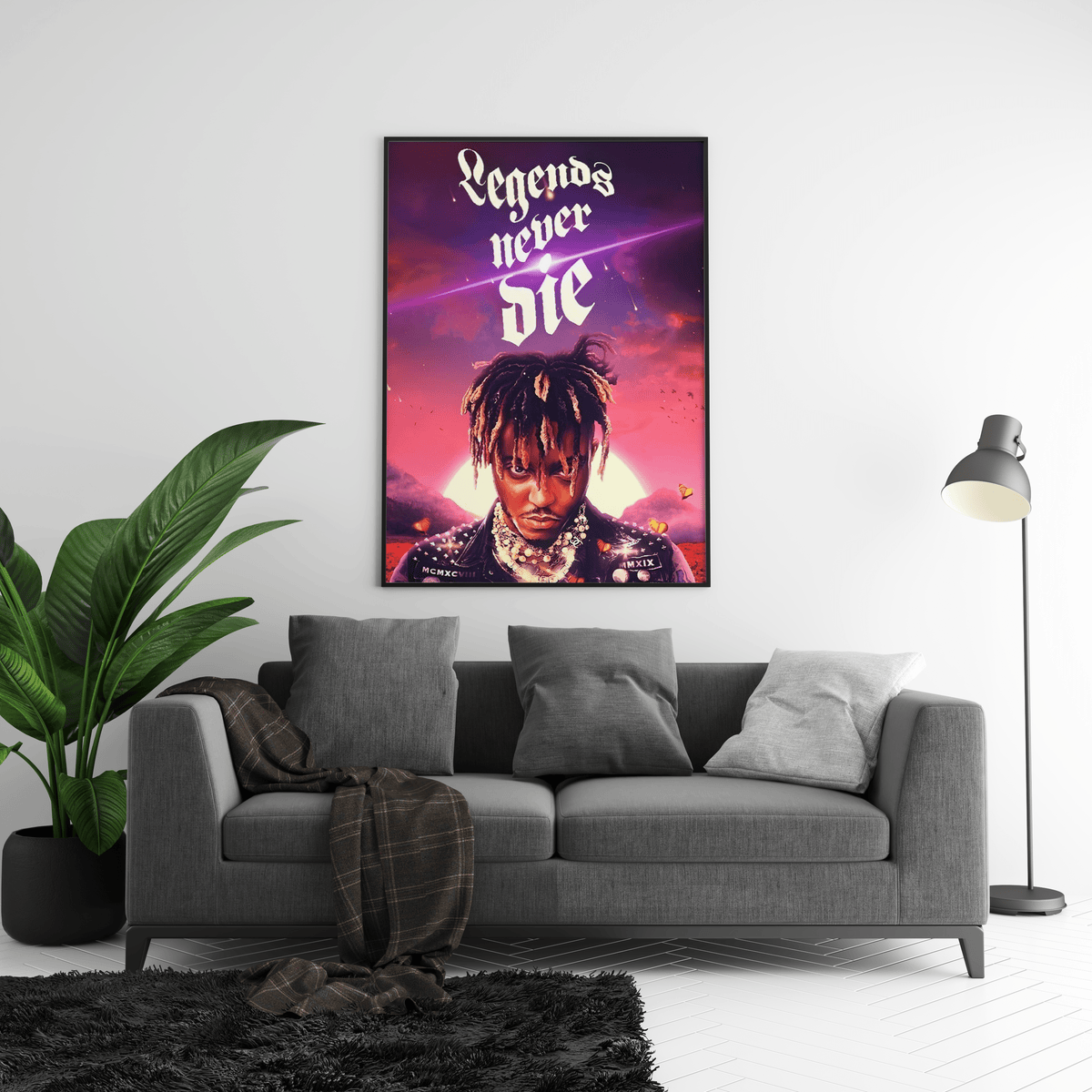 Juice WRLD 'Legends Never Die' V2 Poster - Posters, Prints & Wall Art | HYPE Posters