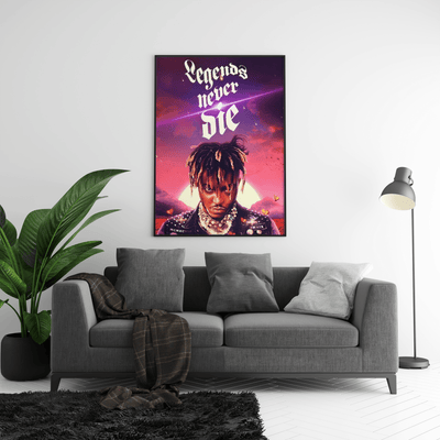 Juice WRLD 'Legends Never Die' V2 Poster - Posters, Prints & Wall Art | HYPE Posters