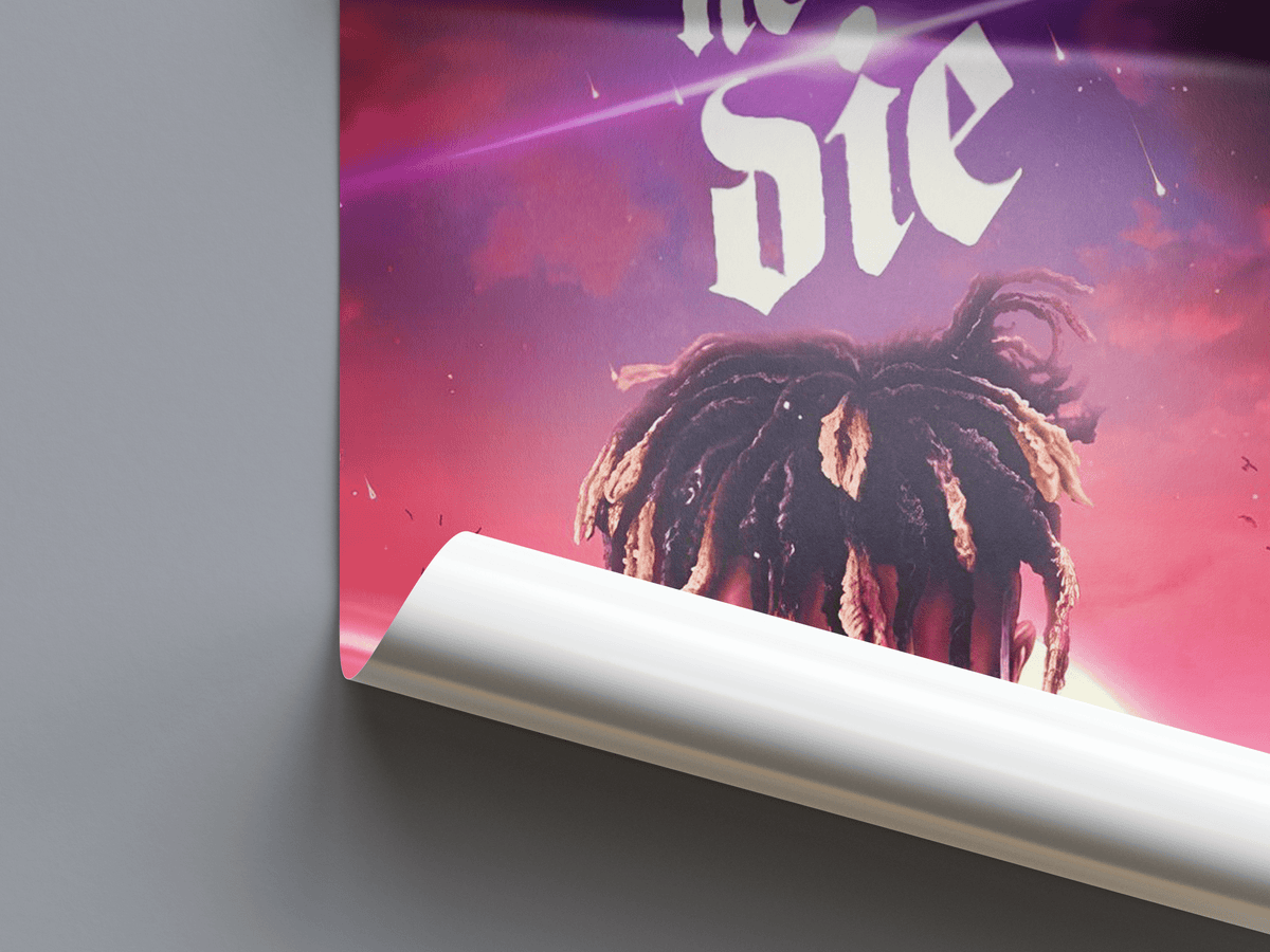 Juice WRLD 'Legends Never Die' V2 Poster - Posters, Prints & Wall Art | HYPE Posters