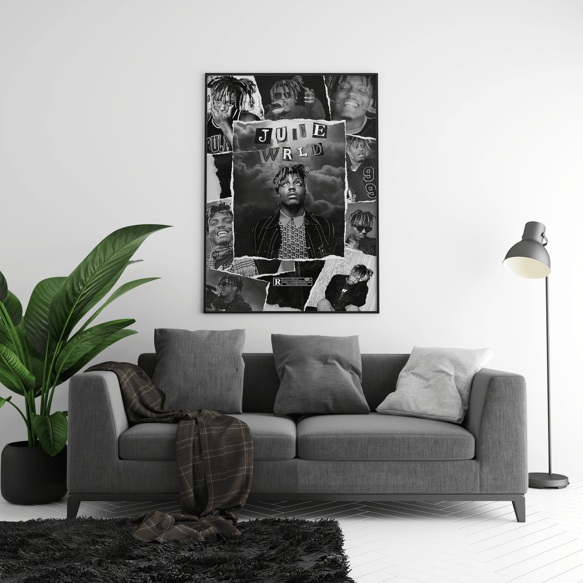 Juice WRLD 'Montage' Poster - Posters, Prints & Wall Art | HYPE Posters