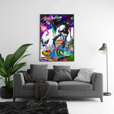 Juice WRLD 'The Party Never Ends' Poster - Posters, Prints & Wall Art | HYPE Posters
