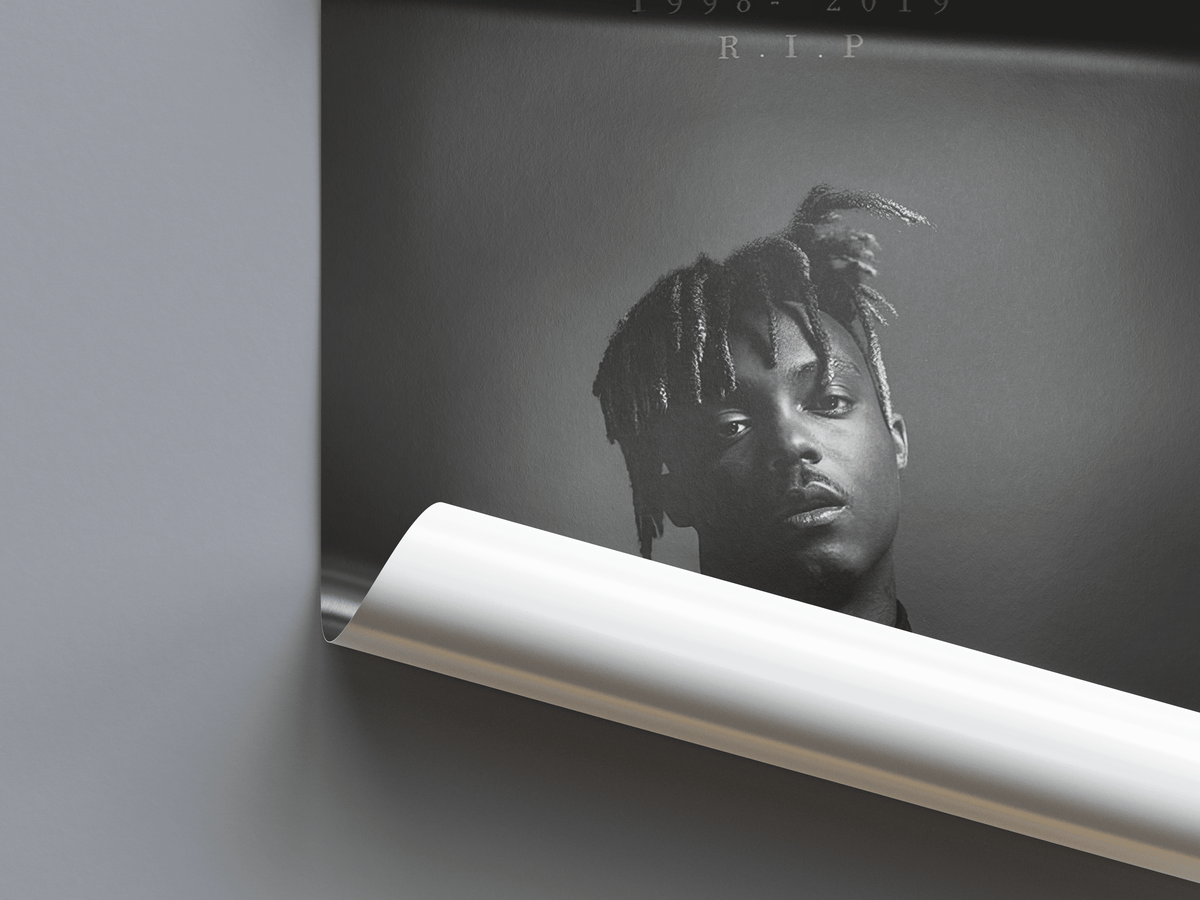 Juice WRLD 'Timeline' Poster - Posters, Prints & Wall Art | HYPE Posters