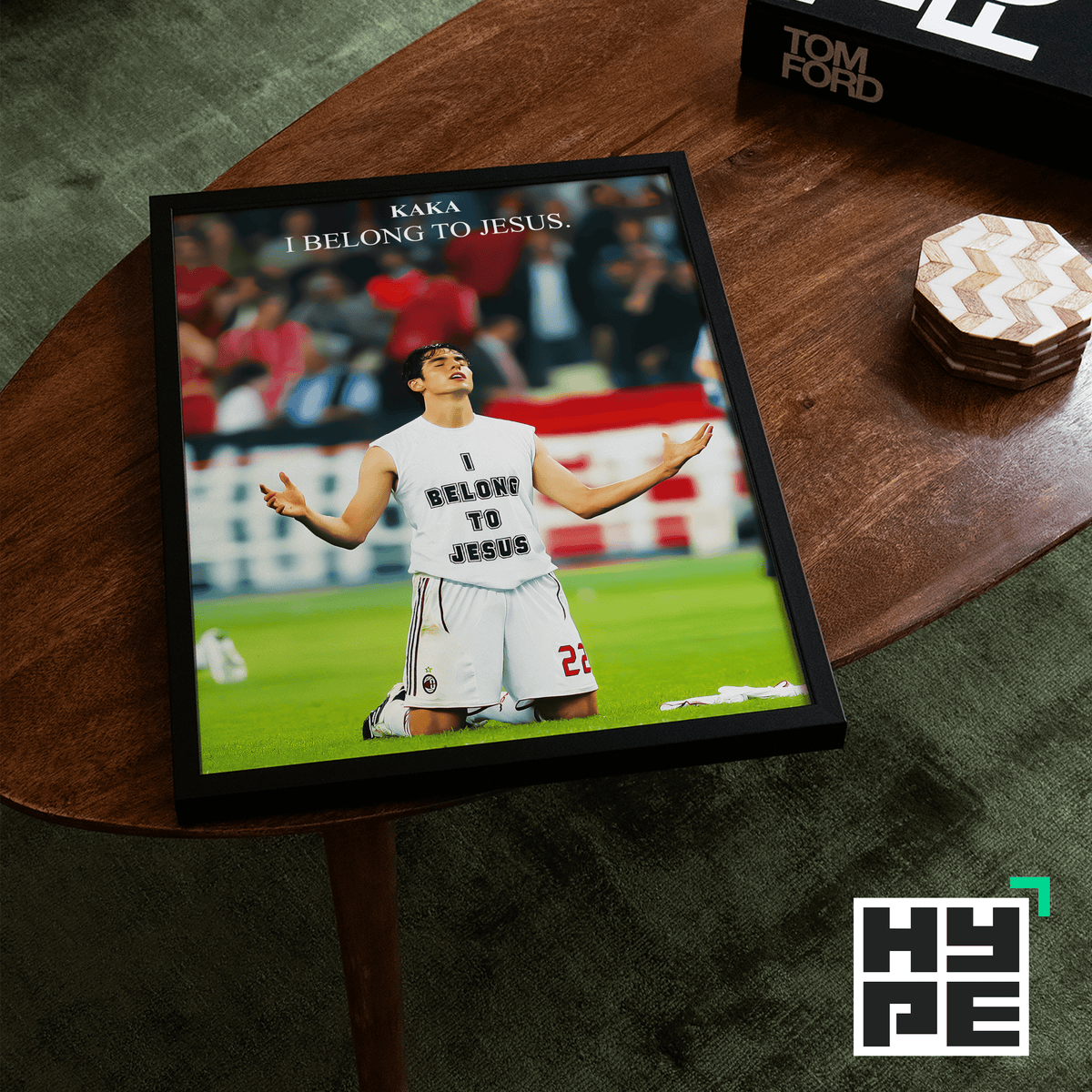 Kaka 'I Belong To Jesus' Poster - Posters, Prints & Wall Art | HYPE Posters