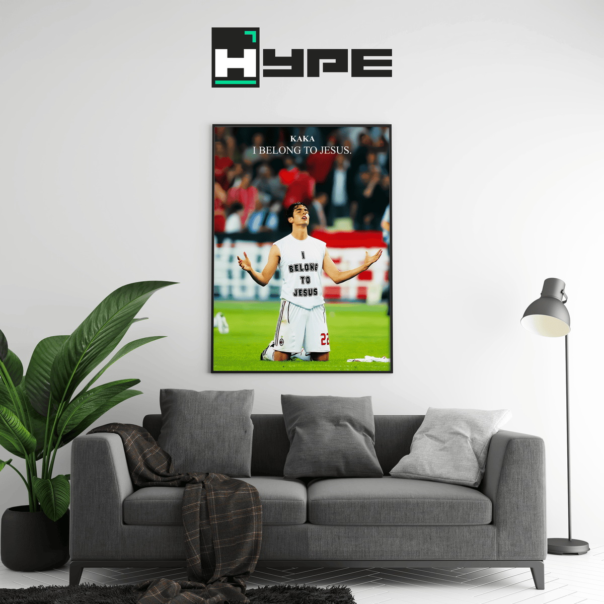 Kaka 'I Belong To Jesus' Poster - Posters, Prints & Wall Art | HYPE Posters