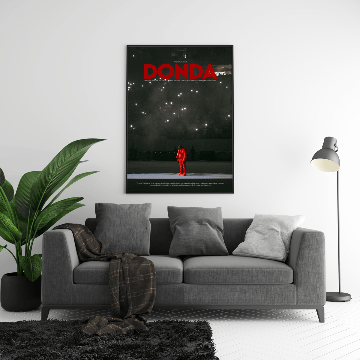 Kanye West 'DONDA' Poster - Posters, Prints & Wall Art | HYPE Posters