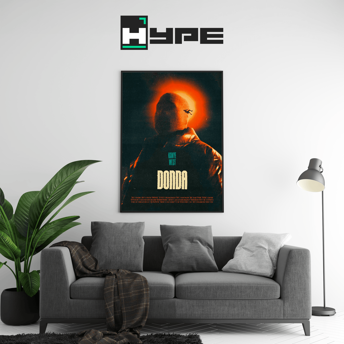 Kanye West Donda Poster - Posters, Prints & Wall Art | HYPE Posters