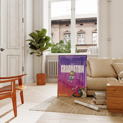 Kanye West 'Graduation' Poster - Posters, Prints & Wall Art | HYPE Posters