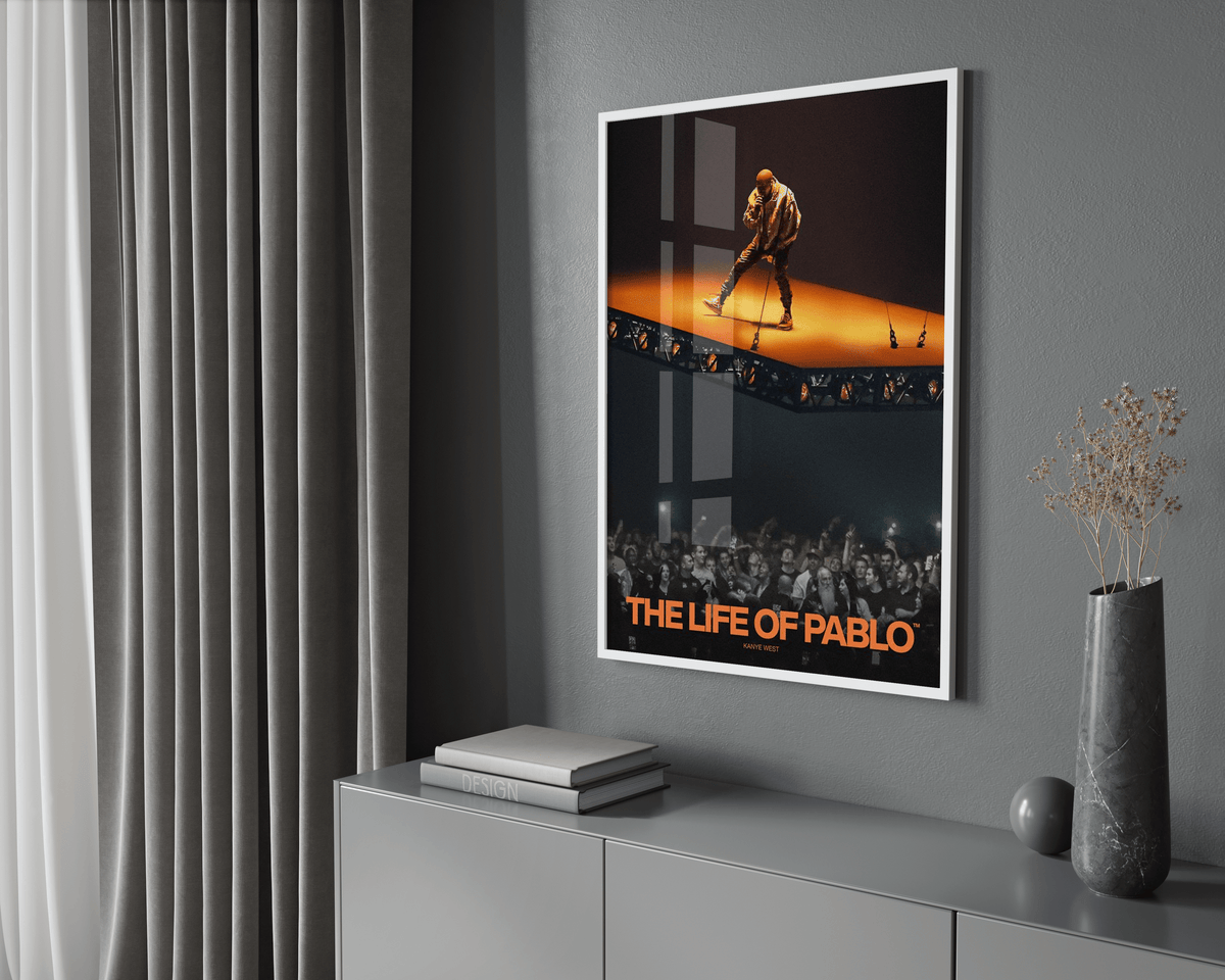 Kanye West 'Pablo' Performance Poster - Posters, Prints & Wall Art | HYPE Posters