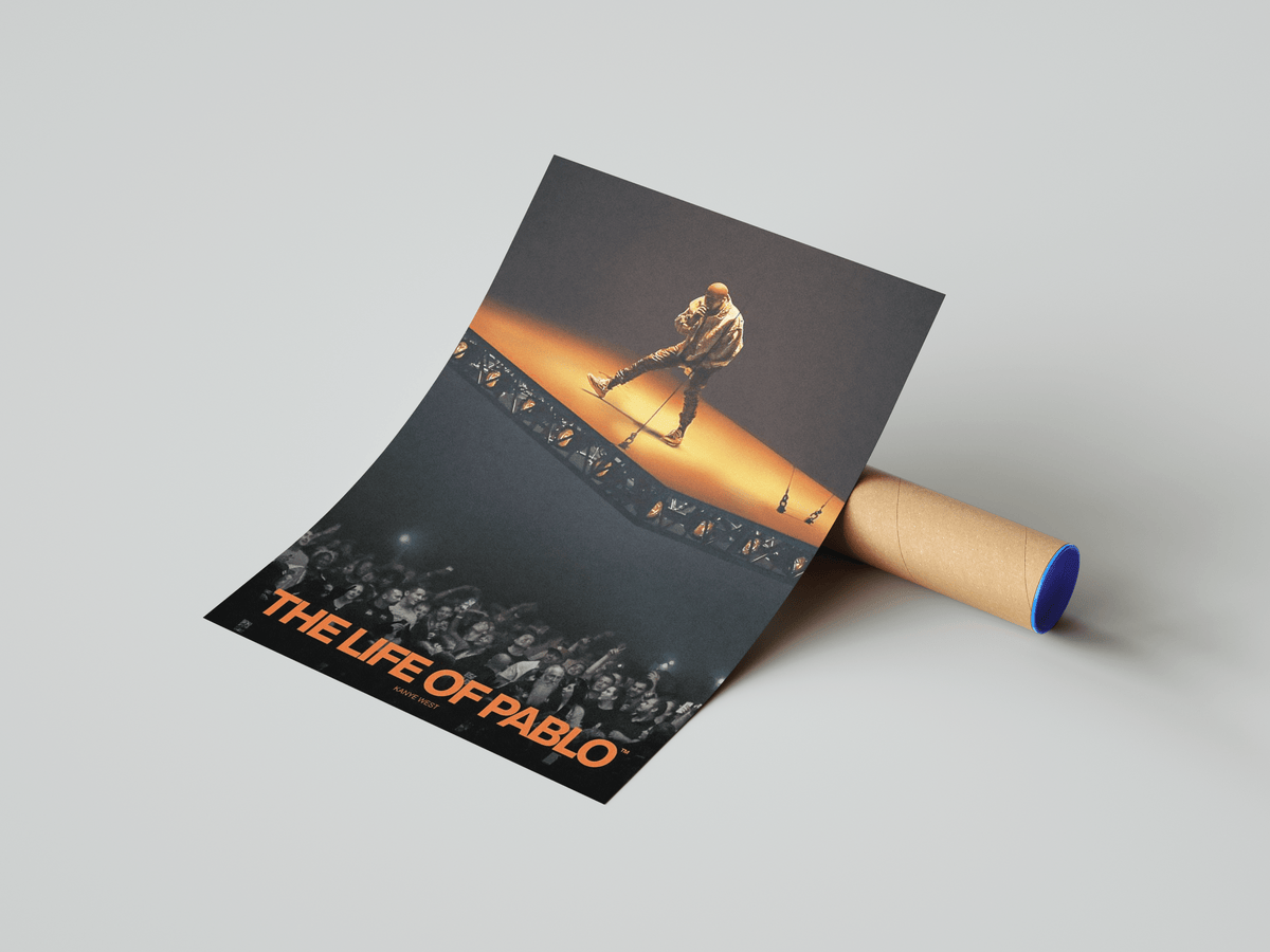 Kanye West 'Pablo' Performance Poster - Posters, Prints & Wall Art | HYPE Posters
