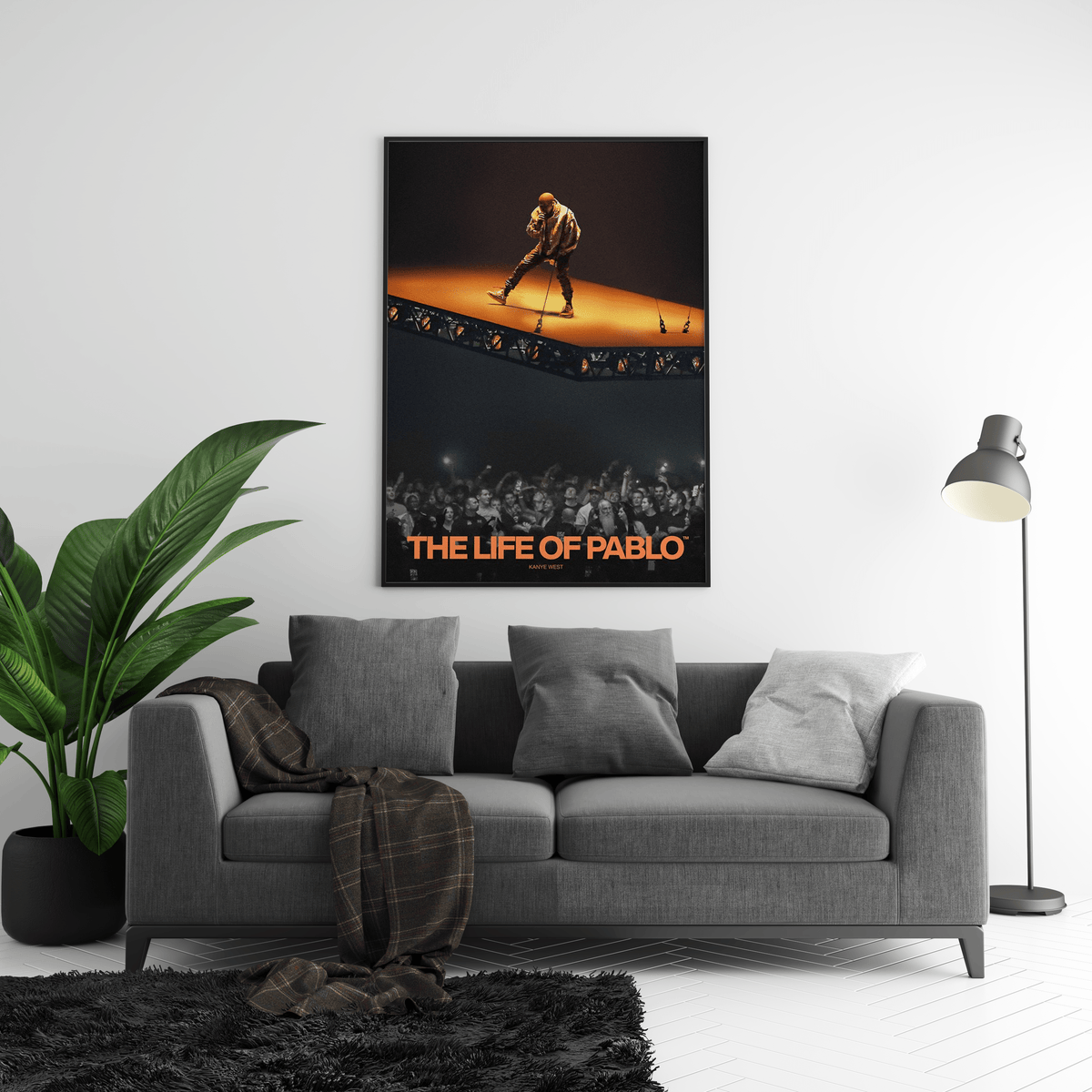 Kanye West 'Pablo' Performance Poster - Posters, Prints & Wall Art | HYPE Posters