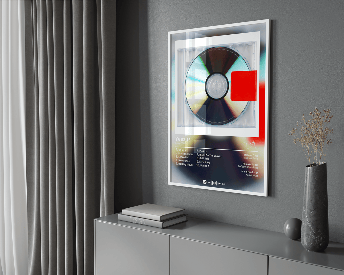 Kanye West 'Yeezus' Album Poster - Posters, Prints & Wall Art | HYPE Posters