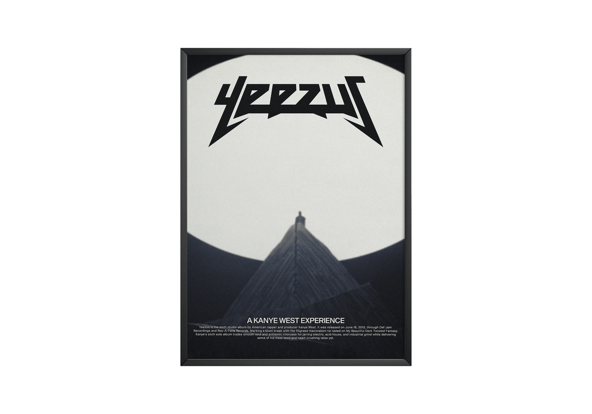 Kanye West Yeezus Poster - Posters, Prints & Wall Art | HYPE Posters
