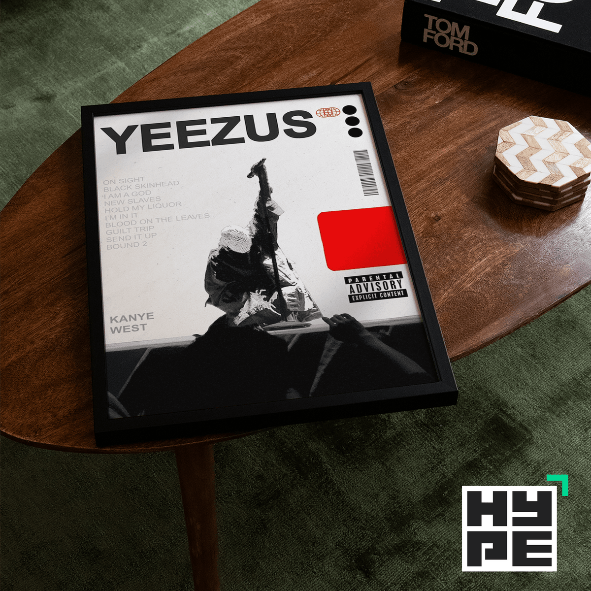 Kanye West Yeezus Poster - Posters, Prints & Wall Art | HYPE Posters