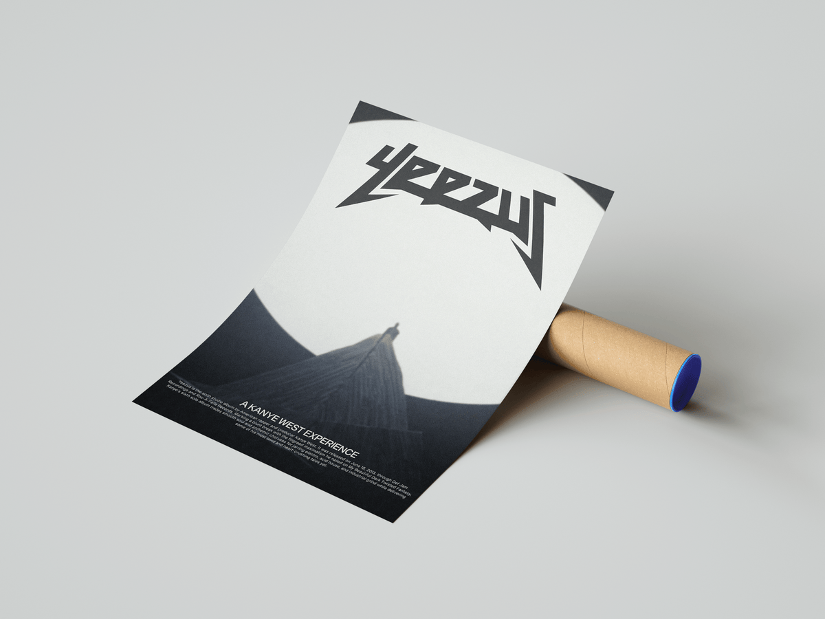 Kanye West Yeezus Poster - Posters, Prints & Wall Art | HYPE Posters
