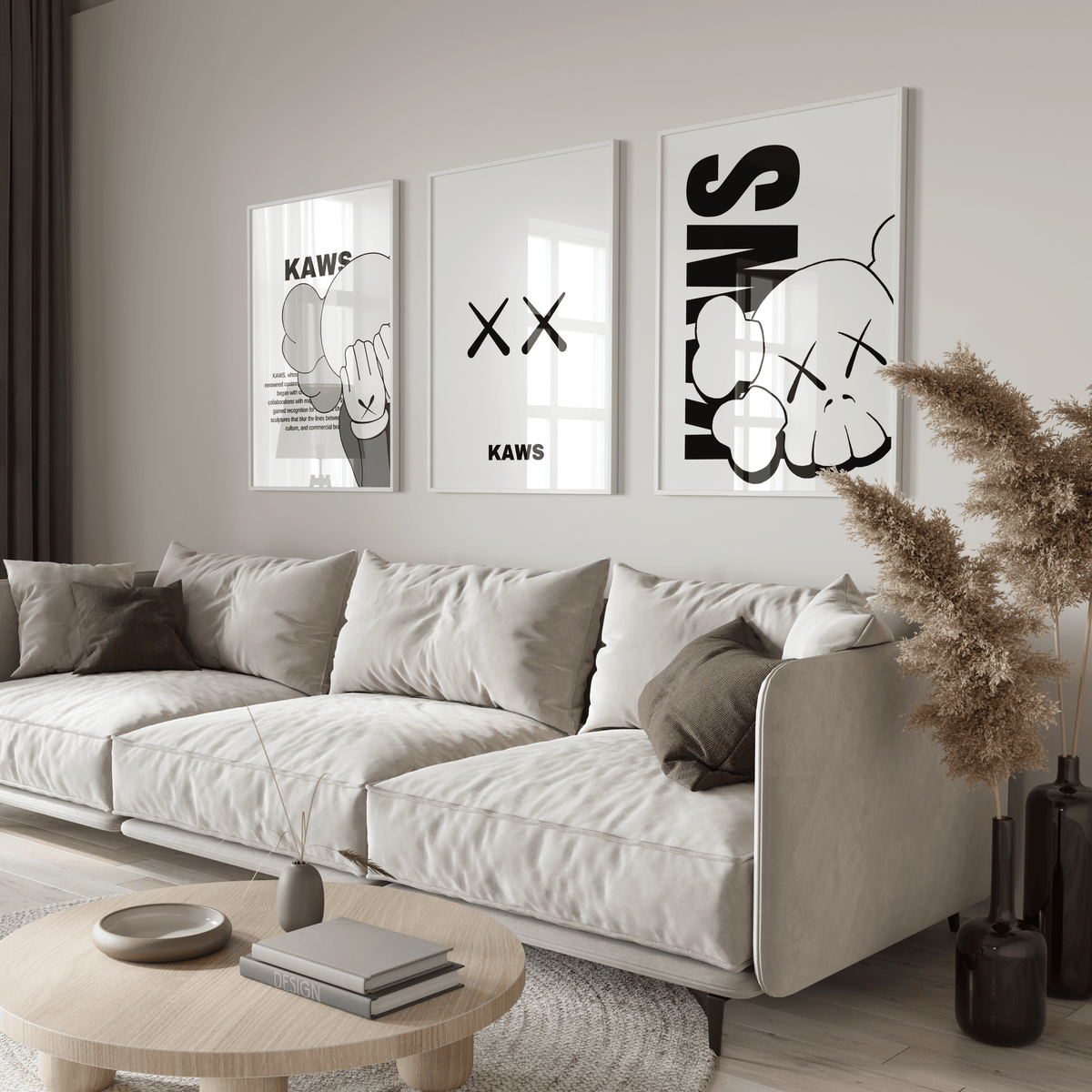 KAWS Aesthetic Poster Set - Posters, Prints & Wall Art | HYPE Posters