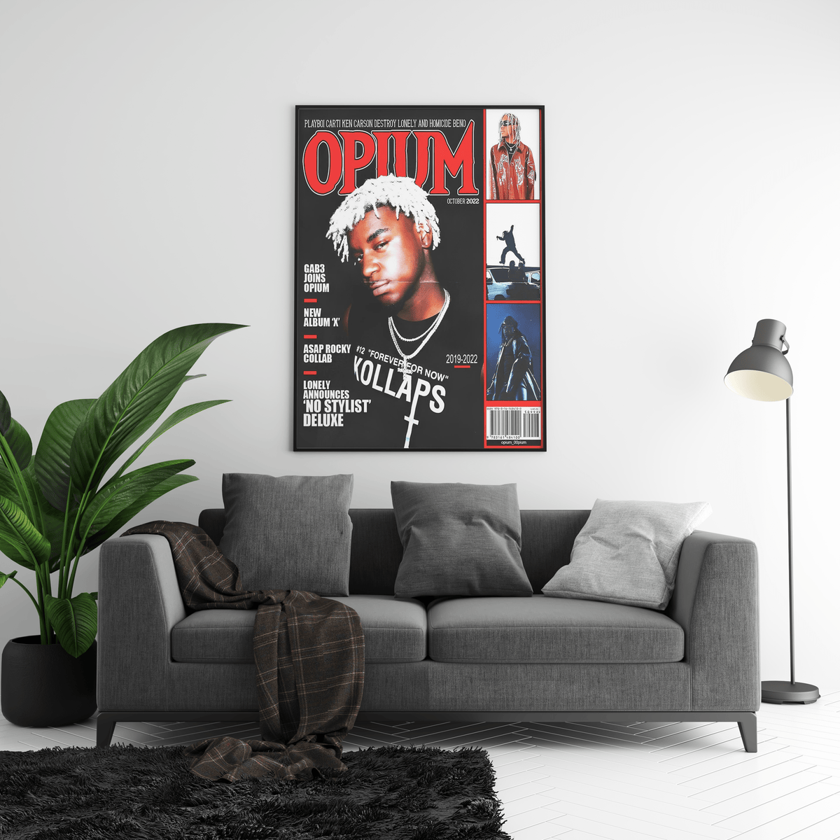 Ken Carson - Magazine Cover Poster - Posters, Prints & Wall Art | HYPE Posters