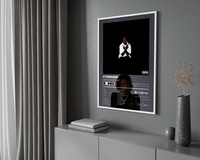 Ken Carson 'XTENDED' Album Poster - Posters, Prints & Wall Art | HYPE Posters