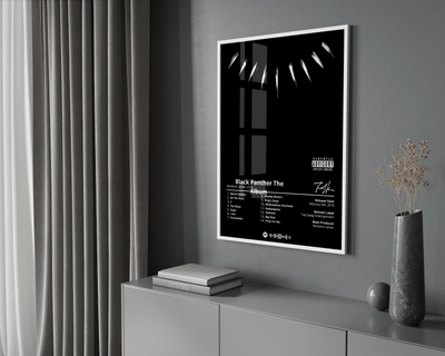 Kendrick Lamar 'Black Panther' Album Poster - Posters, Prints & Wall Art | HYPE Posters