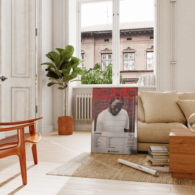 Kendrick Lamar - "Damn" Album Poster - Posters, Prints & Wall Art | HYPE Posters