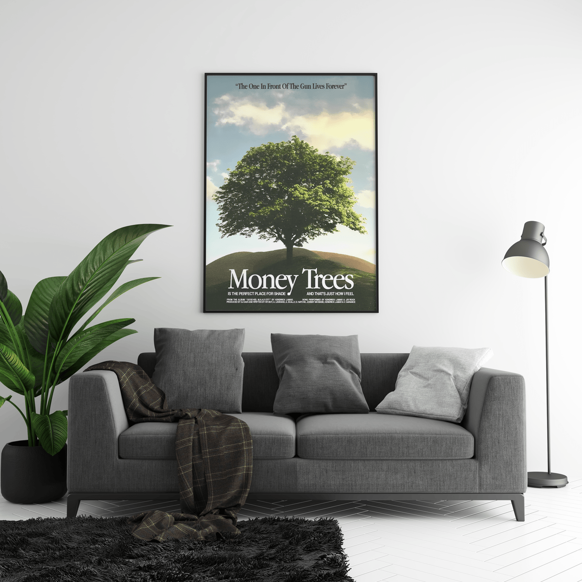Kendrick Lamar 'Money Trees' Poster - Posters, Prints & Wall Art | HYPE Posters