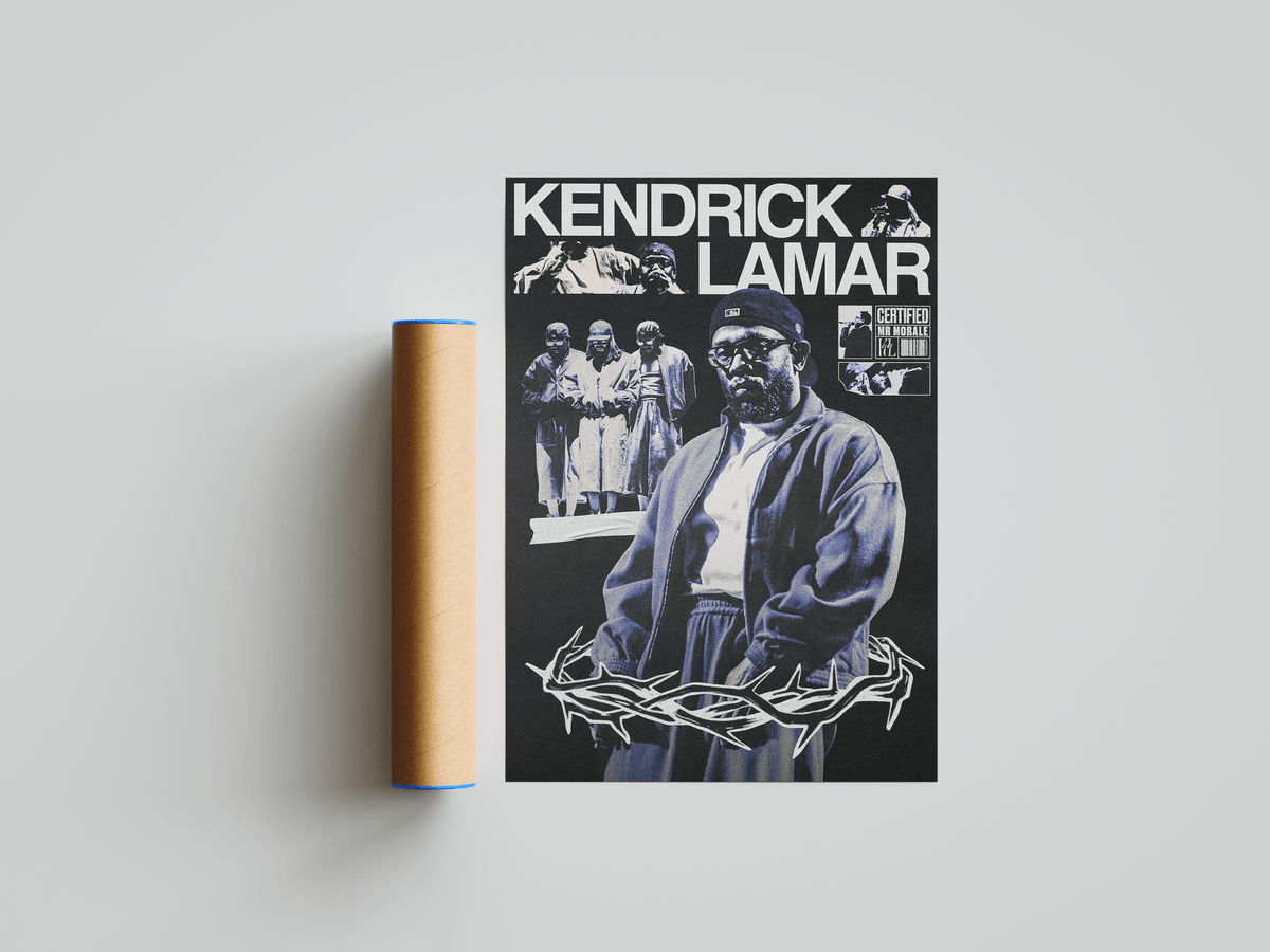 Kendrick Lamar 'Morale' Poster - Posters, Prints & Wall Art | HYPE Posters