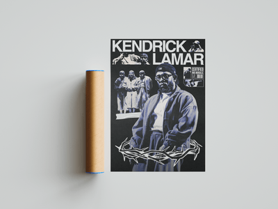 Kendrick Lamar 'Morale' Poster - Posters, Prints & Wall Art | HYPE Posters