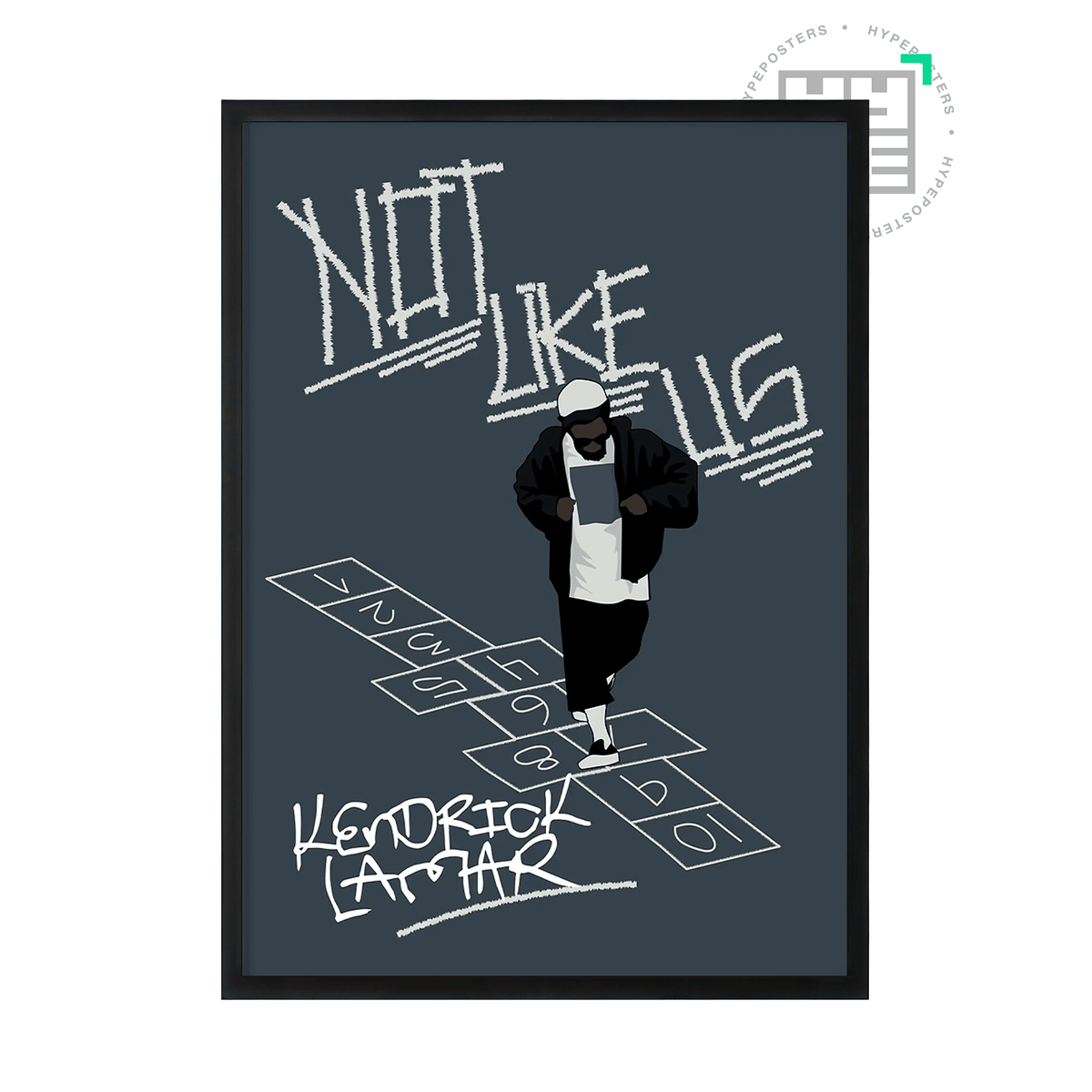 Kendrick Lamar Not Like Us Poster - Posters, Prints & Wall Art | HYPE Posters