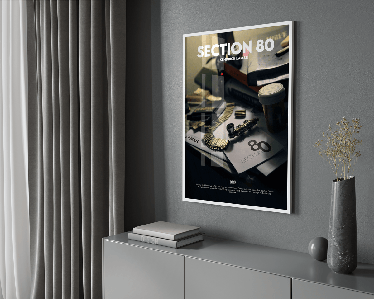 Kendrick Lamar 'Section 80' Poster - Posters, Prints & Wall Art | HYPE Posters