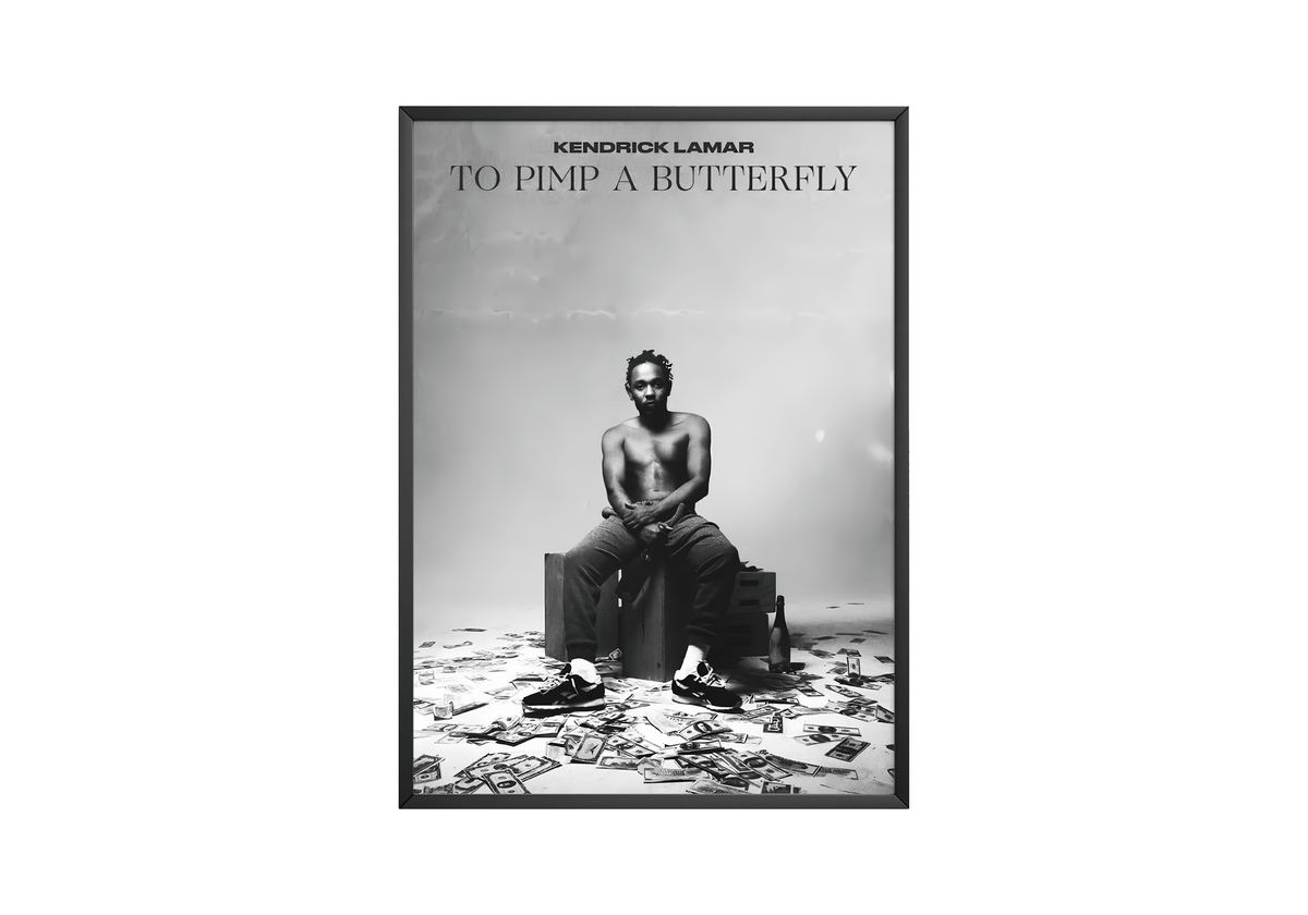Kendrick Lamar 'To Pimp A Butterfly' Money Poster - Posters, Prints & Wall Art | HYPE Posters