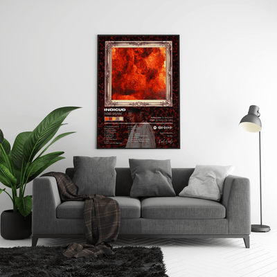 Kid Cudi 'Indicud' Album Poster - Posters, Prints & Wall Art | HYPE Posters