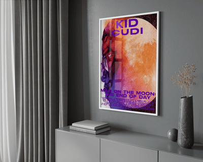Kid Cudi 'Man On The Moon' OG Poster - Posters, Prints & Wall Art | HYPE Posters