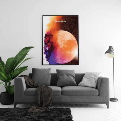 Kid Cudi 'Man On The Moon: The End Of Day' Spotify Poster - Posters, Prints & Wall Art | HYPE Posters