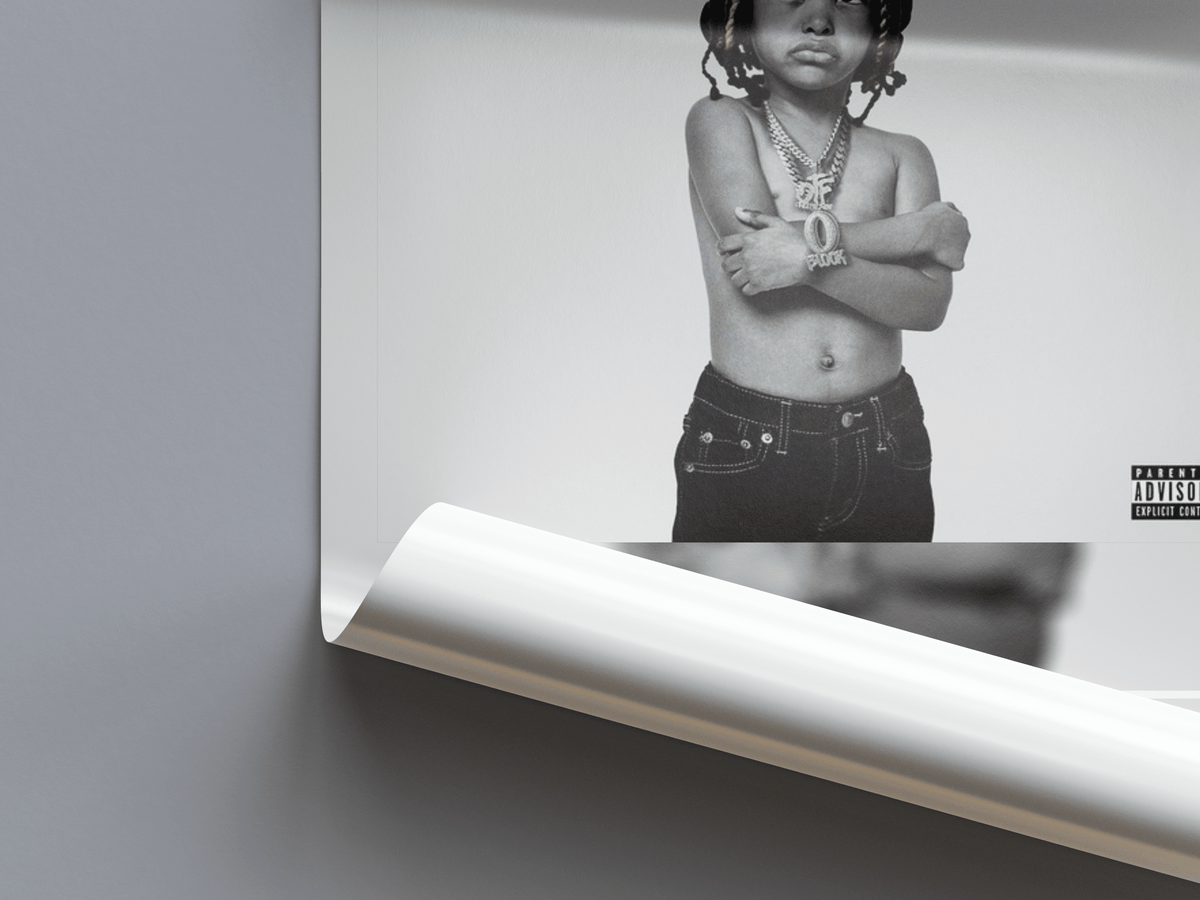 King Von 'Grandson' Album Poster - Posters, Prints & Wall Art | HYPE Posters