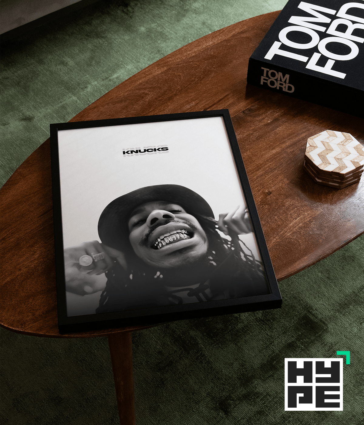 Knucks B&W Poster - Posters, Prints & Wall Art | HYPE Posters