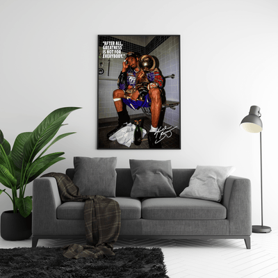 Kobe Bryant Vintage Trophy Poster - Posters, Prints & Wall Art | HYPE Posters