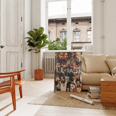 Lil Baby Collage Poster - Posters, Prints & Wall Art | HYPE Posters