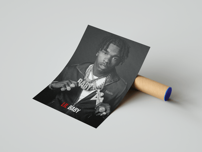Lil Baby 'Focus' Poster - Posters, Prints & Wall Art | HYPE Posters
