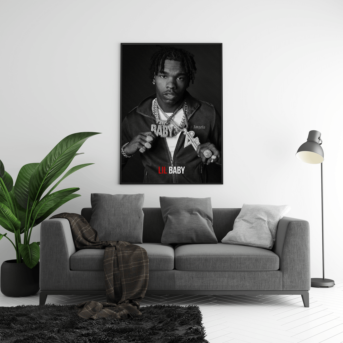 Lil Baby 'Focus' Poster - Posters, Prints & Wall Art | HYPE Posters