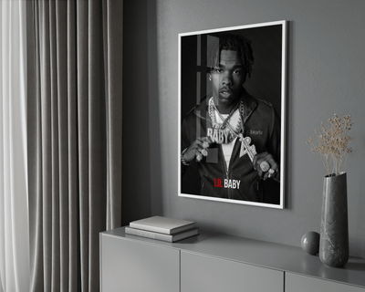 Lil Baby 'Focus' Poster - Posters, Prints & Wall Art | HYPE Posters