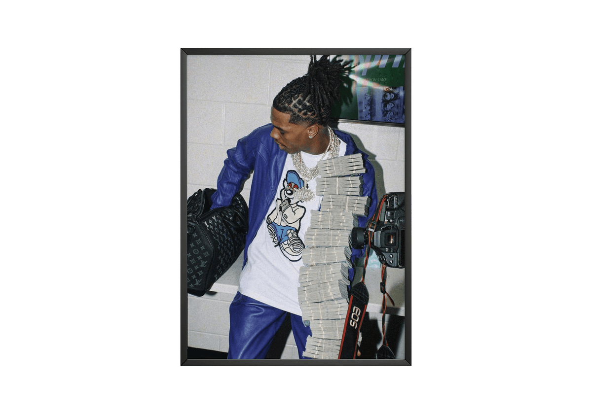 Lil Baby 'Money Stacks' Poster - Posters, Prints & Wall Art | HYPE Posters