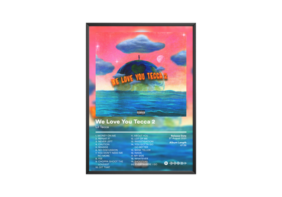 Lil Tecca 'We Love You Tecca 2' Album Poster - Posters, Prints & Wall Art | HYPE Posters