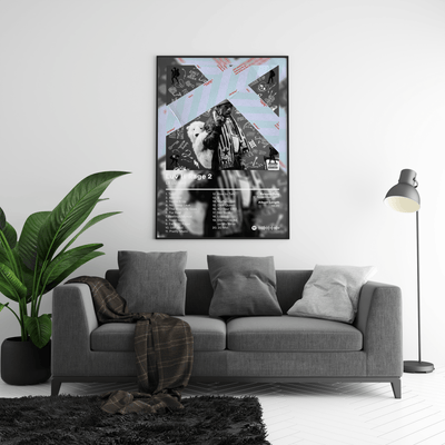 Lil Uzi Vert 'Luv Is Rage 2' Album Poster - Posters, Prints & Wall Art | HYPE Posters