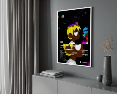 Lil Uzi Vert 'LUV vs. The World' Album Poster - Posters, Prints & Wall Art | HYPE Posters