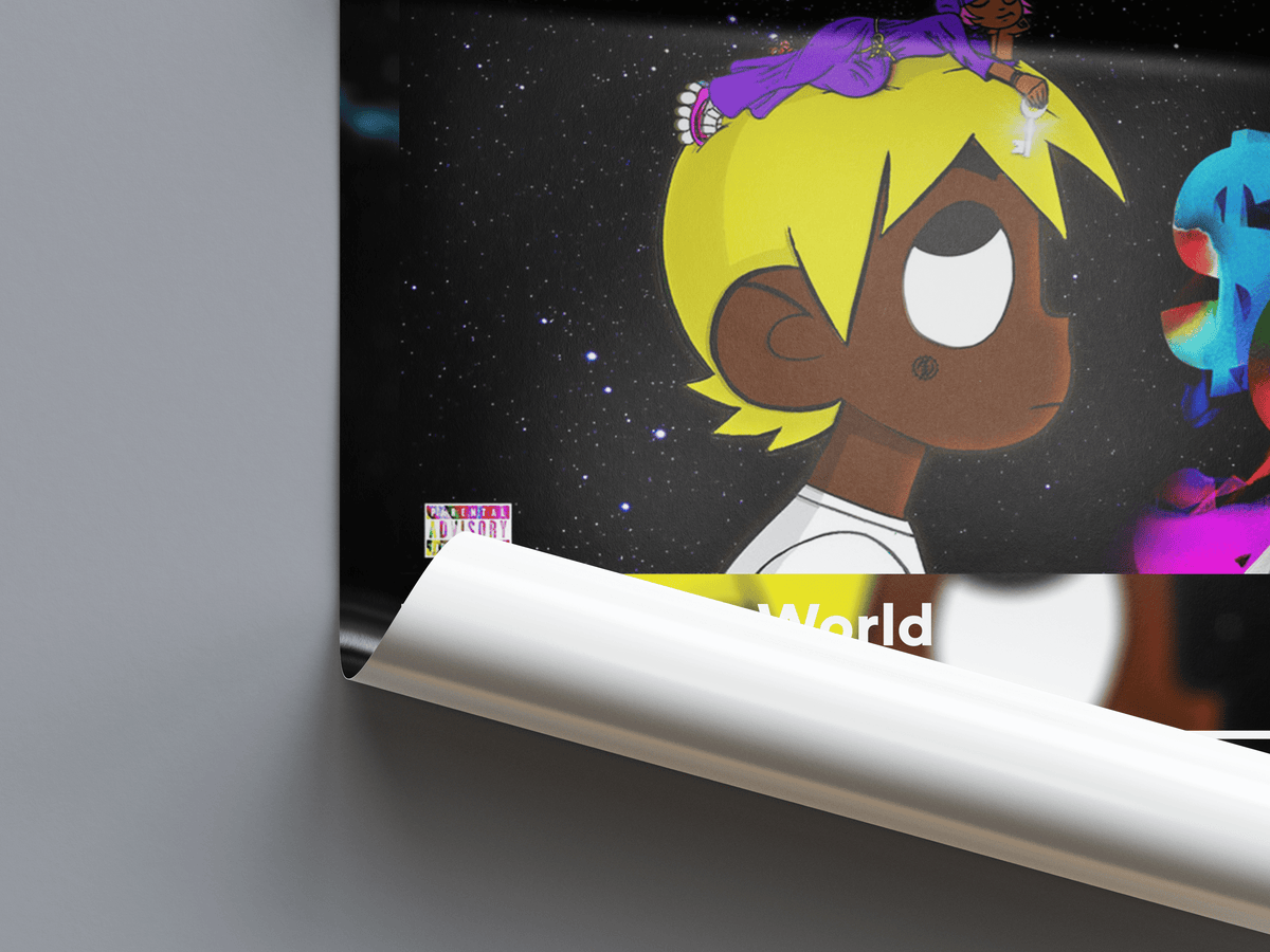 Lil Uzi Vert 'LUV vs. The World' Album Poster - Posters, Prints & Wall Art | HYPE Posters