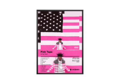 Lil Uzi Vert 'Pink Tape' Album Poster - Posters, Prints & Wall Art | HYPE Posters