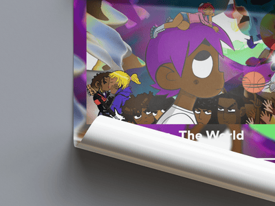 Lil Uzi Vert 'Vs. The World' Album Poster - Posters, Prints & Wall Art | HYPE Posters