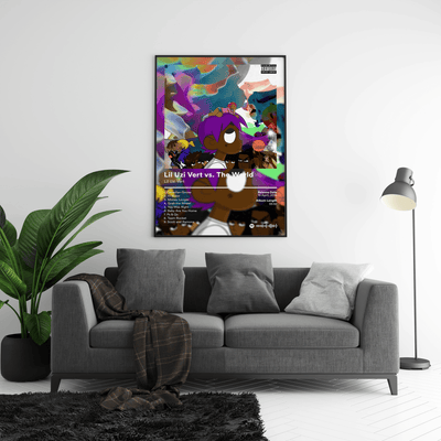Lil Uzi Vert 'Vs. The World' Album Poster - Posters, Prints & Wall Art | HYPE Posters