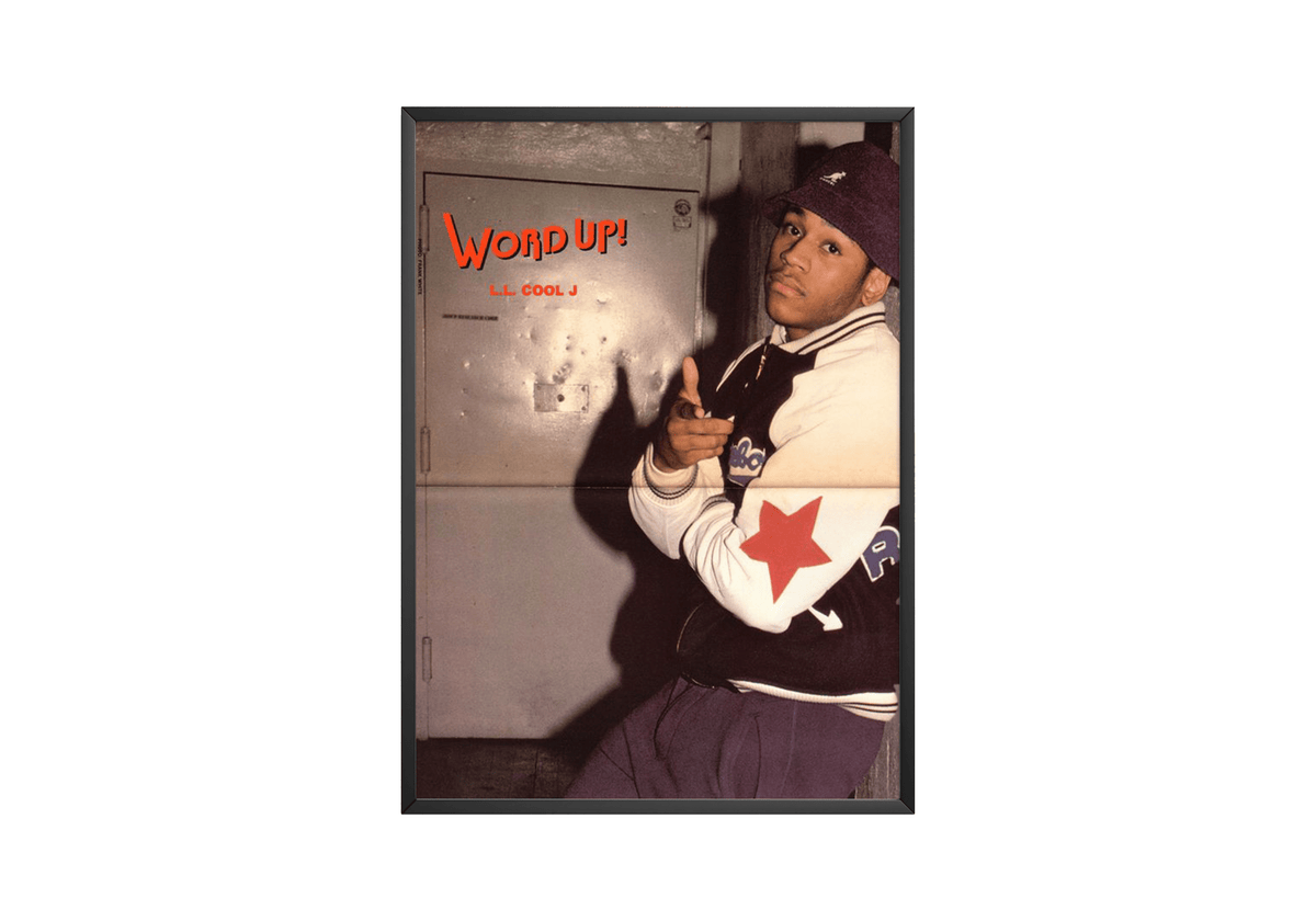LL Cool J - 'Word Up' Poster - Posters, Prints & Wall Art | HYPE Posters