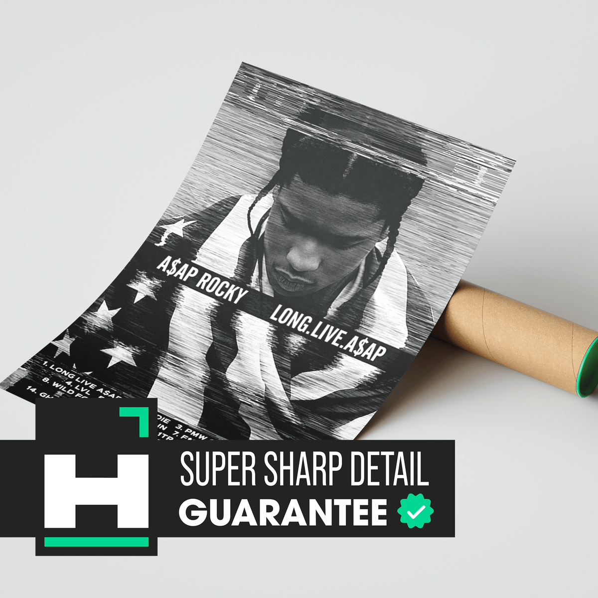 Long Live A$ap Poster - Posters, Prints & Wall Art | HYPE Posters